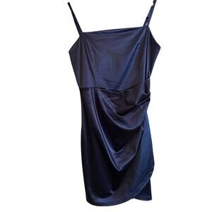 HONEY & ROSE Navy Blue Mini Dress Size L